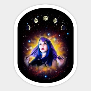 Moon Phases Sticker